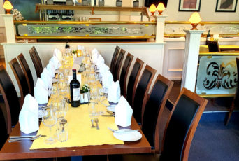 Norwegen-Hotel-gedeckter-Tisch