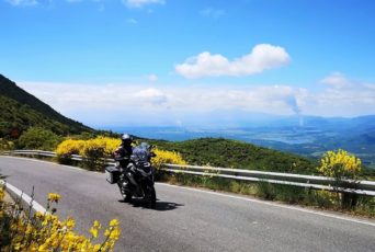 Griechenland-Motorradfahren