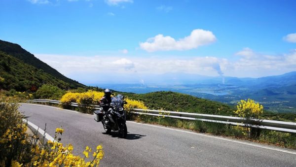 Griechenland-Motorradfahren