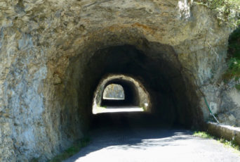 Pyrenäen-Tunneldurchfahrt
