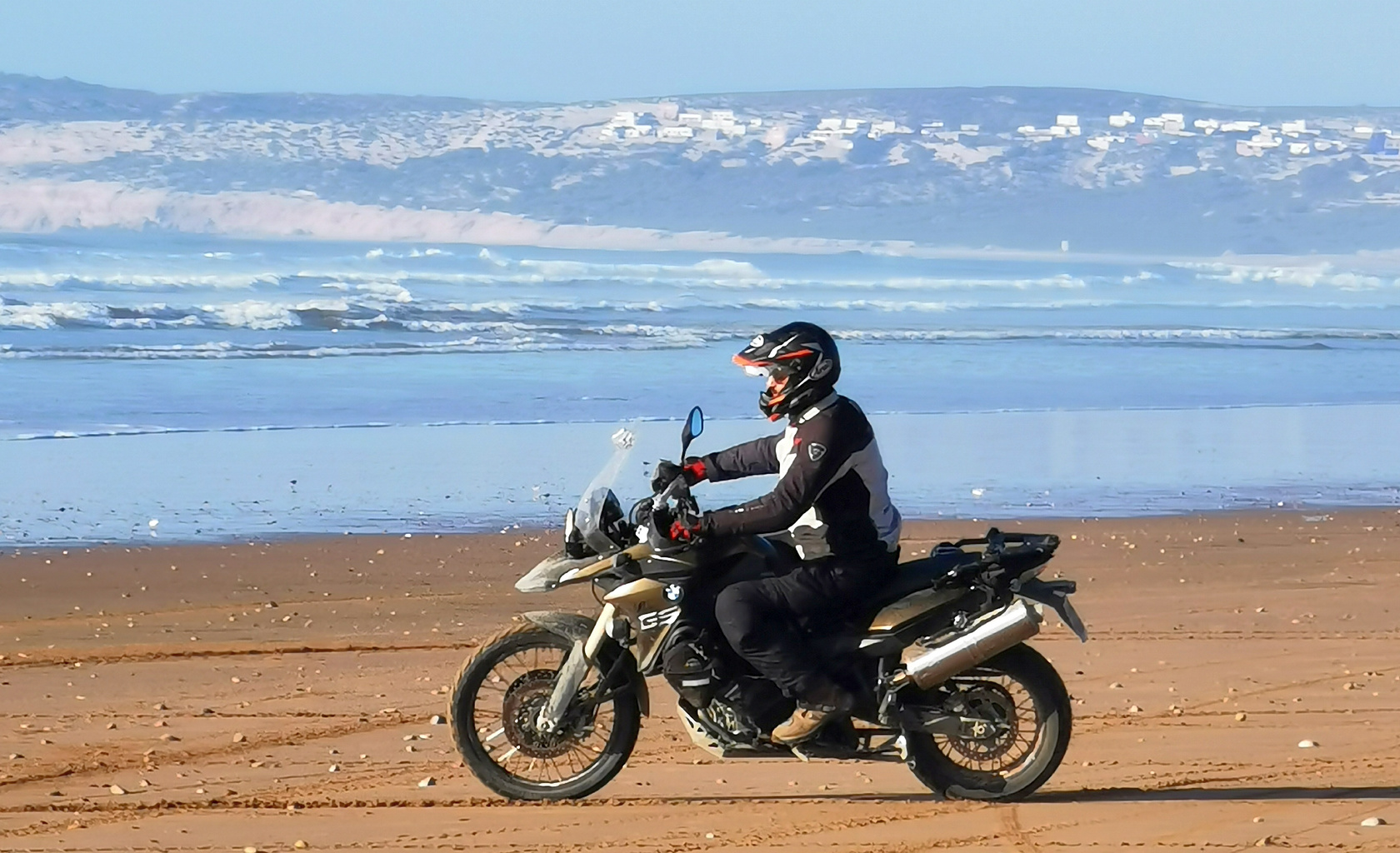 Marokko-Bike-am-Atlantik-Strand